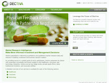 Tablet Screenshot of dectiva.com